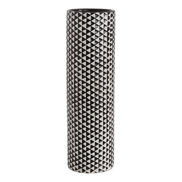 Scandinavian Modern Domino Vase attributed to Stig Lindberg for Gustavsberg, 1890s For Sale