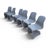 Matt Grey Her Chairs by Fabio Novembre for Casamania, Set of 6 For Sale - Image 5 of 8