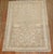 Mid 20th century Neutral Color Persian Heriz karadja rug 3'2'' x 4'6''