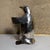 For your consideration, a vintage candle holder penguin by Restoration Hardware in chrome plated brass. In the Style of...
