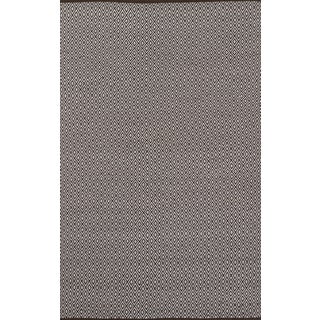 Erin Gates by Momeni River Davis Brown Hand Woven PET Indoor Outdoor Rug 8'6" X 11'6" For Sale