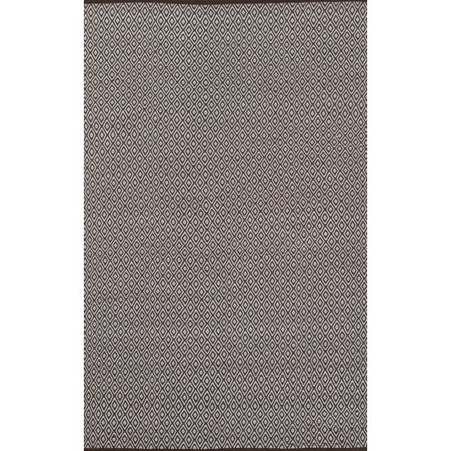 Erin Gates by Momeni River Davis Brown Hand Woven PET Indoor Outdoor Rug 8'6" X 11'6" For Sale