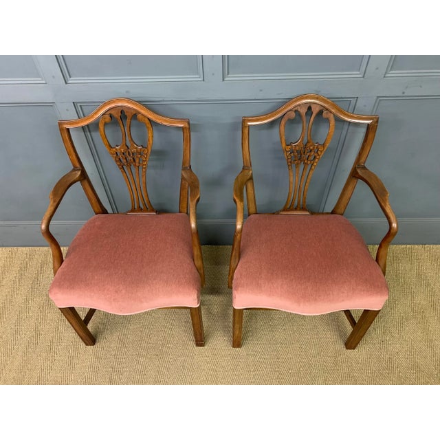 Set of Georgian Mahogany Armchairs, 1790 For Sale - Image 10 of 10