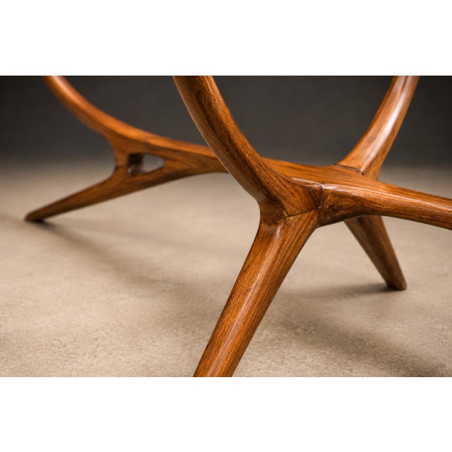 Giuseppe Scapinelli Giuseppe Scapinelli Sculptural Wooden Coffee Table, Brazil, 1950s For Sale - Image 4 of 18