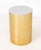 Milo Baughman Modern Chrome and Gold-Tone Cylindrical Side Table For Sale - Image 4 of 5