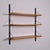 Scandinavian Wall-Mounted Bookcase, 1960s For Sale - Image 4 of 18