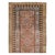 This early 20th-century Persian Serab runner presents a finely organized geometric-floral composition across a warm camel...