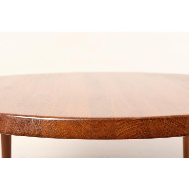 Wood Danish Side Table in Teak, 1970 For Sale - Image 7 of 10