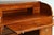 High Adjustable Roll Top Desk with Integrated Chair, 1785 For Sale - Image 11 of 18