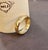 14 Karat Yellow Gold Classic Wide Wedding Band With Design Ring, Unisex Size 9 For Sale - Image 12 of 18