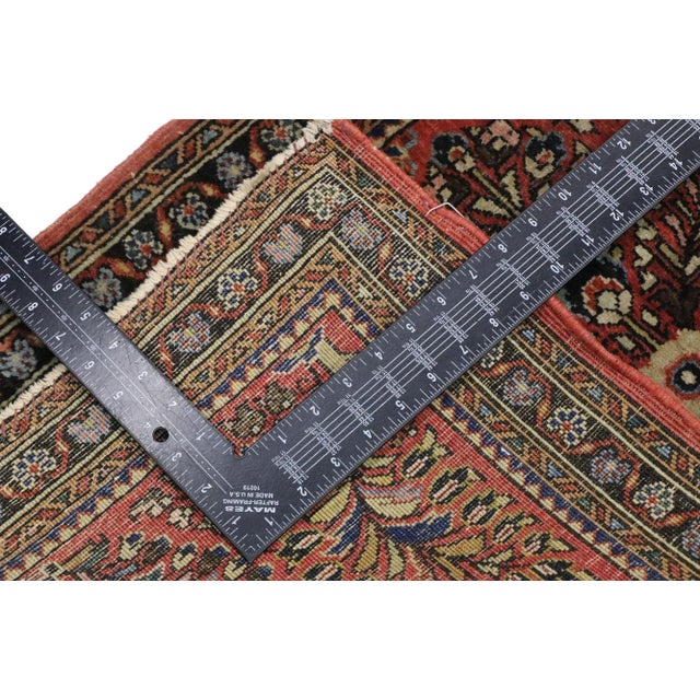 Antique Persian Sarouk Rug, 02'02 X 04'00 For Sale In Dallas - Image 6 of 10