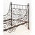Greige Antique French Iron Campaign Daybed For Sale - Image 8 of 8