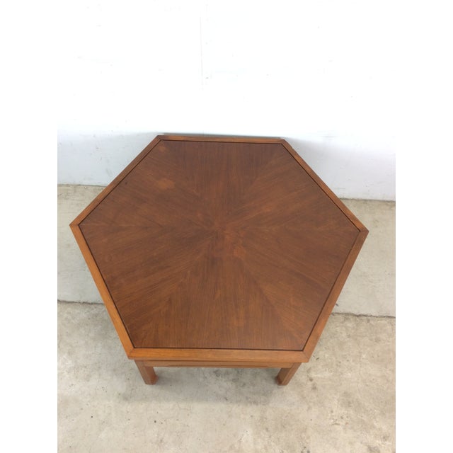 Mid-Century Modern Mid Century Modern Solid Teak Tea Table With Four Stools For Sale - Image 3 of 12