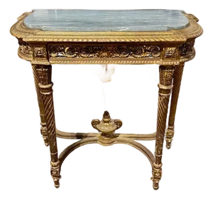 French Louis XVI Giltwood Console