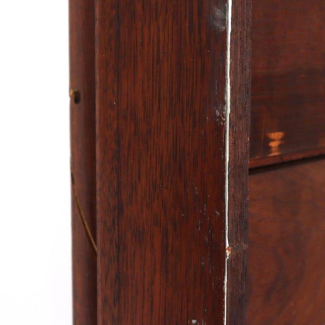 Eastlake Aesthetic Walnut Burl Hall Mirror Gilt Highlights C1870 For Sale - Image 18 of 18