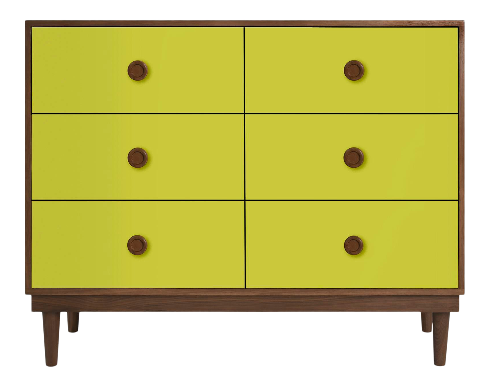 green kids dresser
