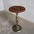 Hand-Carved Wooden and Brass Plant Stand For Sale - Image 9 of 9