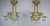 Pair of early 20th century 2-light cast bronze and rock crystal sconces. The sconces are detailed with strands of tiny...