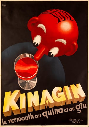 Kinagin Vermouth — Eugène Patkévitch — Circa 1941 - French Vermouth