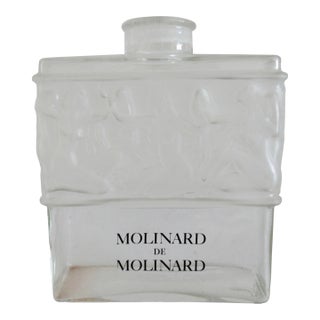 Lalique Designed Molinard "Nymph-Ants" Nudes Parfume' Bottle Flower Vase and/or Decorative Vessel For Sale