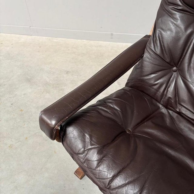 Set of Siësta Lounge Chair and Ottoman by Ingmar Relling, 1960s For Sale - Image 9 of 16