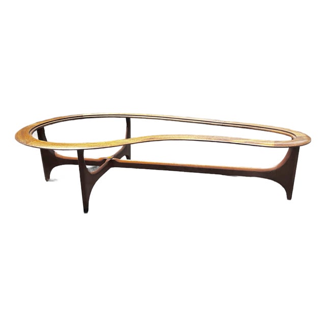 Mid Century Modern Boomerang Coffee Table Frame | Silhouette Series by Lane Furniture For Sale