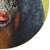 Portrait of an Armadillo, Bearing Burritos - Original Surreal Animal Portrait Oil Painting on Wood Panel by Jj Galloway For Sale - Image 4 of 9