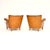 1940s Vintage Swedish Leather Club Armchairs, 1940s, Set of 2, Set of 2 For Sale - Image 5 of 9
