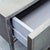 Metal Cb2 Proof One Drawer Metal Nightstand With Shelf For Sale - Image 7 of 11