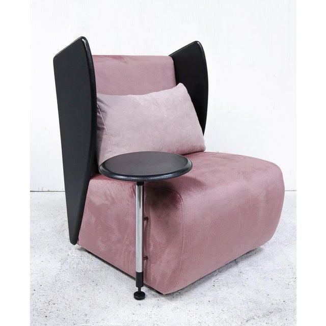 Italian Postmodern Lounge Chair by Augusto Mandelli & Walter Selva for Salmistraro, 1980s For Sale - Image 17 of 17