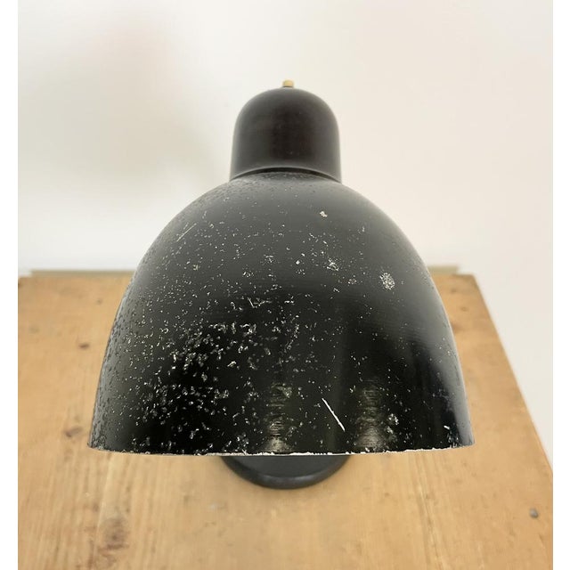 Black Industrial Table Lamp, 1950s For Sale - Image 14 of 17