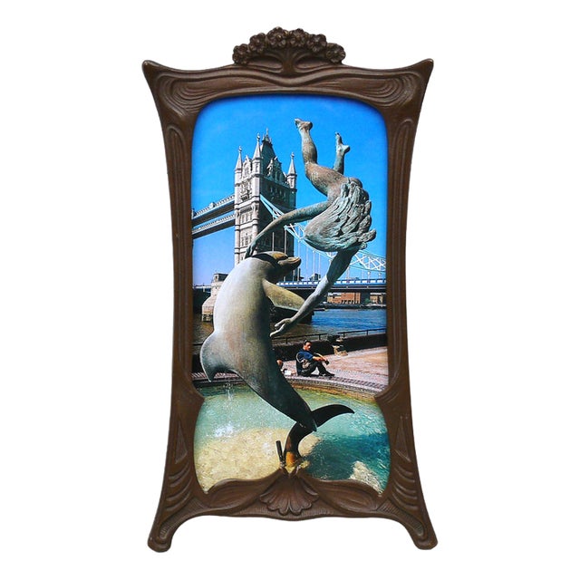 Art Nouveau Floral Picture Frame, 1890s For Sale