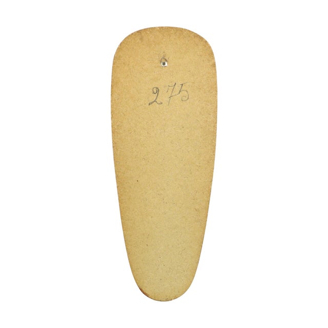 Vintage Rockabilly Freeform Mirror Gold Fifties For Sale - Image 12 of 12