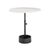 Myles Accent Table Large, Oil Rubbed Bronze with Marble Top For Sale In Detroit - Image 6 of 6