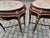 1920 French Louis XVI Mahogany Marble Side Tables - Pair of 2 PCS For Sale - Image 15 of 18