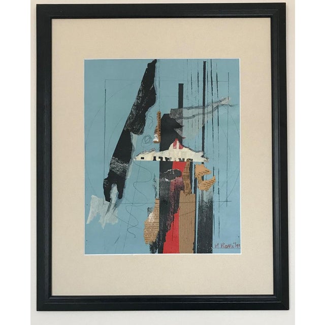 Martine Rosset, Composition, 1995, Mixed Media For Sale - Image 5 of 6