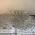 Glass Mid-Century Clear Irridescent Bowl Large With Ruffled Edges For Sale - Image 7 of 8