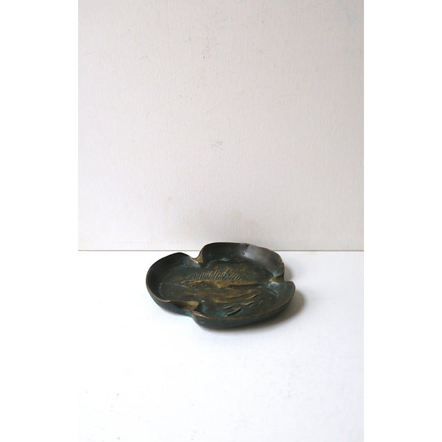 Early 20th Century Bronze Catchall Fish Design For Sale - Image 5 of 7