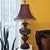 Antique Frederick Cooper Ornate Hollywood Regency Table Lamp With Fringe Shade For Sale - Image 16 of 18