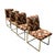 1970s Cal-Style Thin Line Metal Dining or Game Chairs, Set of Four After Milo Baughman For Sale - Image 9 of 12