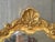 1970s Vintage French Provincial Gold Syroco Style Wall Mantle Mirror For Sale - Image 5 of 16