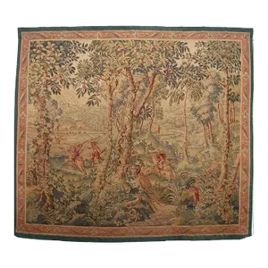 Antique 1900 French Tapestry