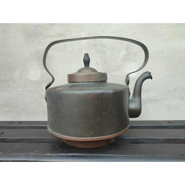 Vintage Kettle in Copper For Sale - Image 10 of 10
