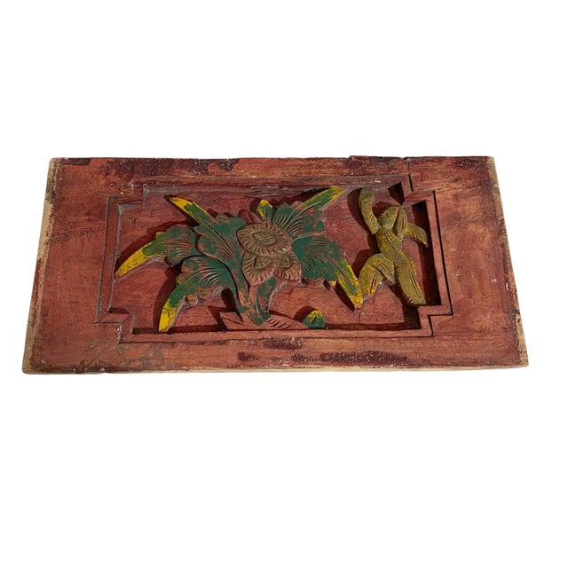 Chinese Set of Four Antique Chinese Wall Hanging Plaques Panels /W Figures Warriors For Sale - Image 3 of 7