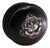 Wooden Jewelry Box with Silver Application and Flower-Shaped Lid For Sale