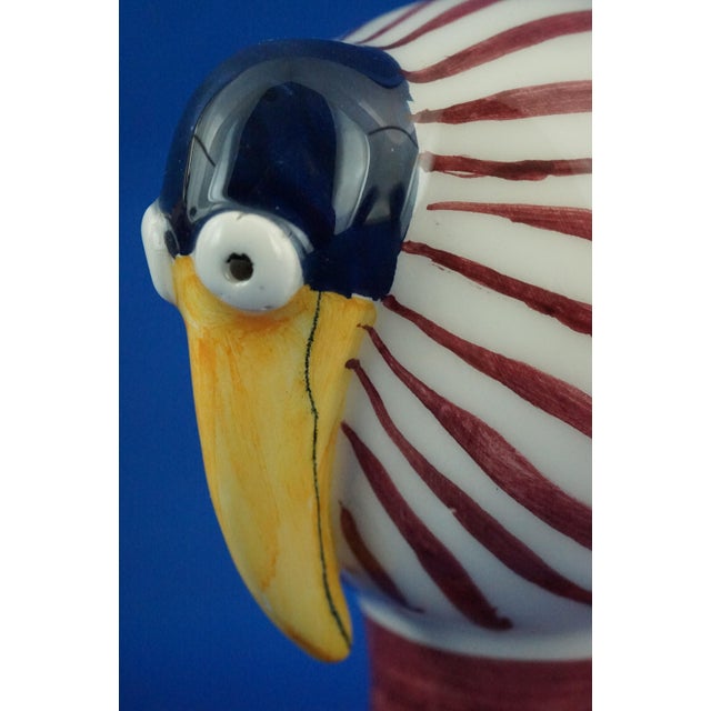 Art Deco Ceramic Pelicans or Toucans, 20th Century, Set of 2 For Sale - Image 15 of 18