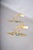 Gilded Brass Scroll-Arm Wall Sconces with Teal Details, 1950s, Set of 2 For Sale - Image 6 of 12