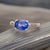 Natural Finely Faceted Quality Sapphire Diamond Ring Size 6.5 14k White Gold 2.36 TCW Certified $3,950 310592 This is a...