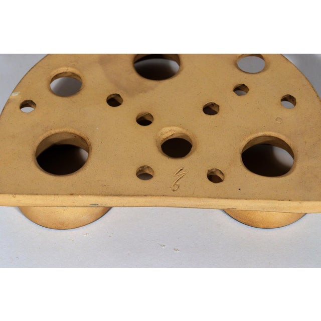 Regency Geometry: A Pair of Diced Caneware Bough Pots For Sale - Image 10 of 12