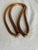 Vintage 1980s Italian Style Bronze Tone Woven Mesh Rope Collar Necklace For Sale - Image 12 of 15